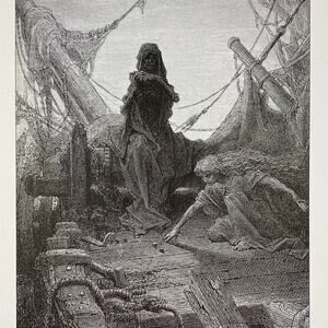 Dore, Ancient Mariner, Divine Comedy, Illustration, Print, Art, ~ 240707-WH 292